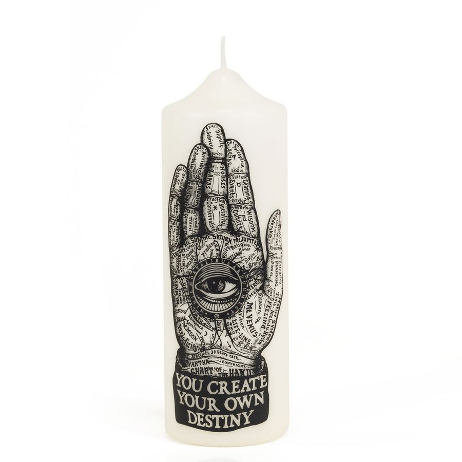 Palmistry Pillar Candle