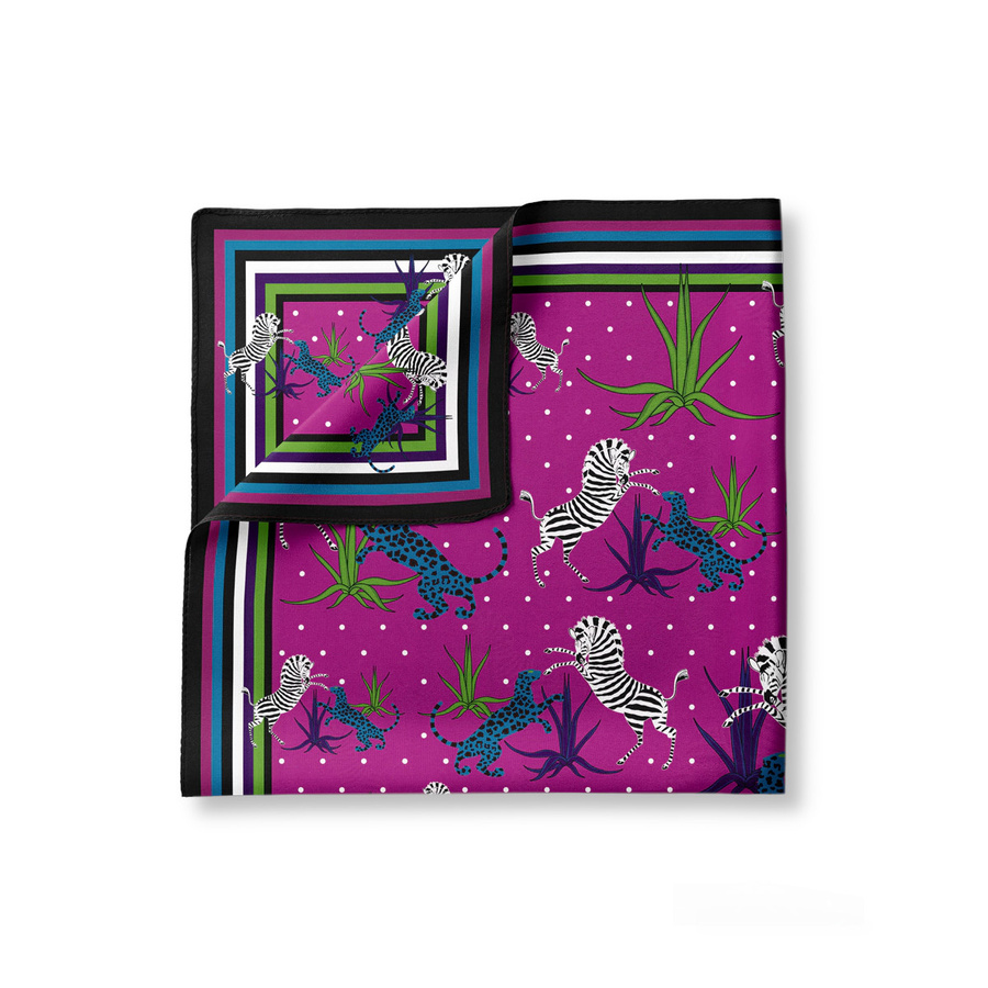 Poszetka Jungle Pink Cardinale