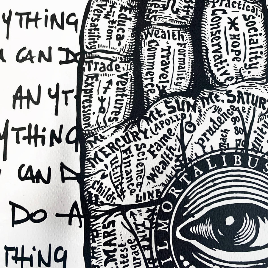 Print „Yes, you can.” (42 x 60cm)