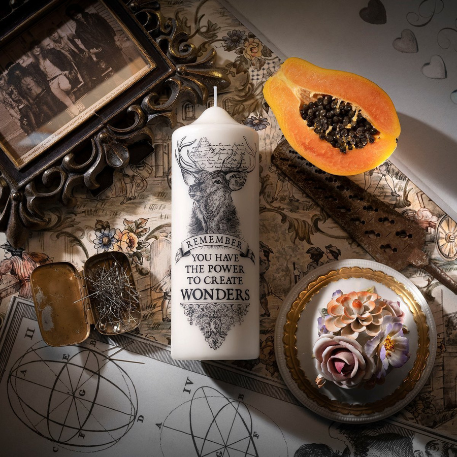 Wonders Pillar Candle