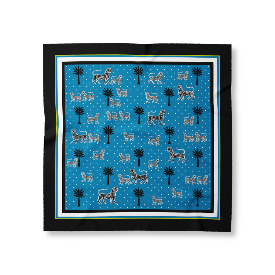 Apaszka Blue 55 x 55 cm