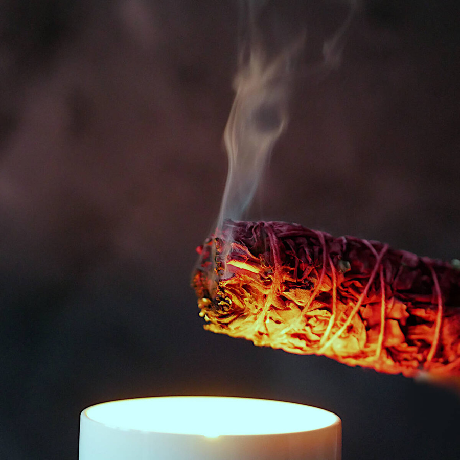 Biała szałwia i Smocza krew