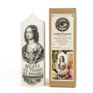 Believe Pillar Candle