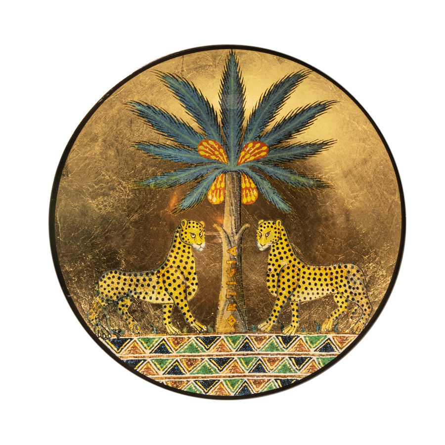 Talerz Zagara Gold Round 24cm