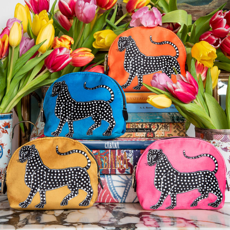 Kosmetyczka Velvet Green Jewel