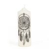 Dream Catcher Pillar Candle