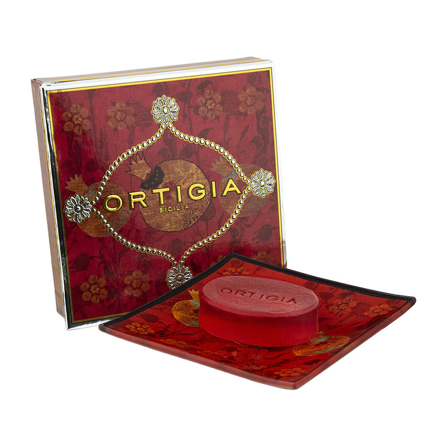 Melograno mydełko 40g + talerzyk