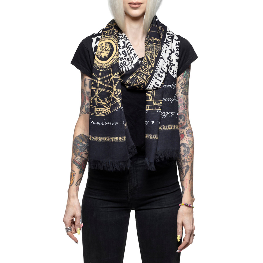 Astrohand Deep Blue Luxurious Scarf