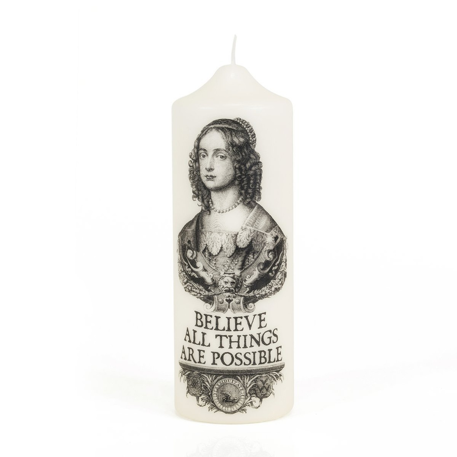 Believe Pillar Candle