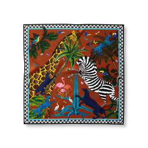 Apaszka Jungle Ruggine 55 x 55 cm