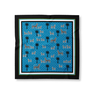 Apaszka Blue 55 x 55 cm